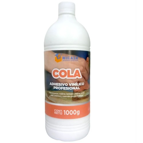 ADHESIVO PROFESIONAL COLA VINILICA MI CASA 500GS
