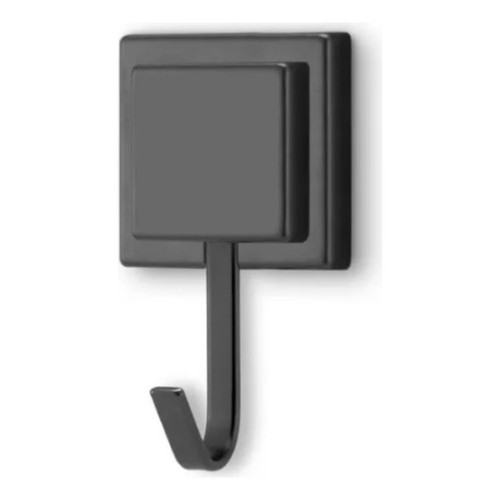 Percha Gancho Negro Adhesivo 3m Baño/cocina