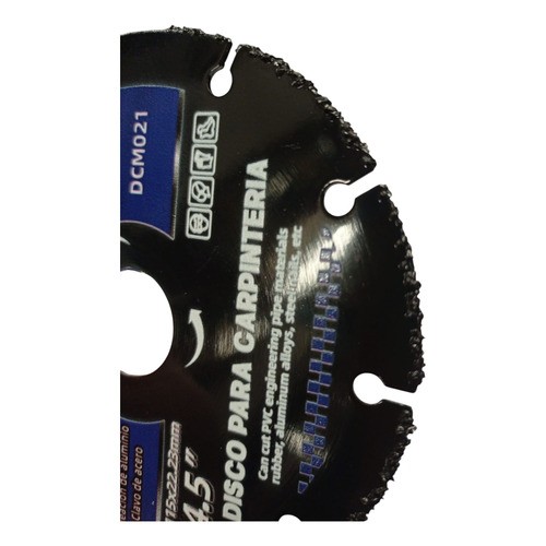 Disco De Corte Madera Seguro 115mm Pegasus