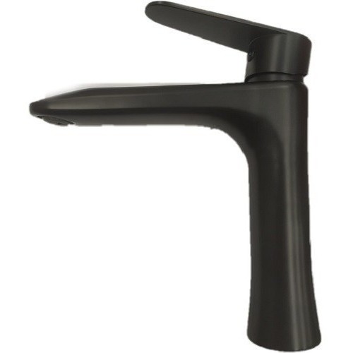 Monocomando Lavatorio Rimontti Negro 20 Cm