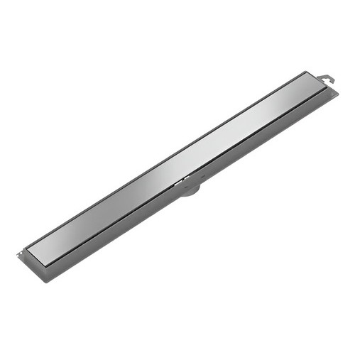 Rejilla Lineal Piso Ducha C/tapa Ac Inox 50cm