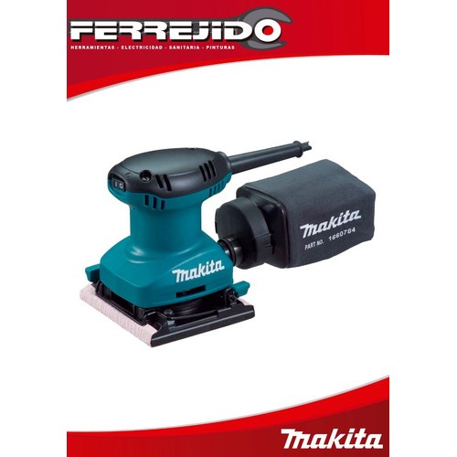 Lijadora Orbital 180w Makita 114x140mm B04557- Ferrejido