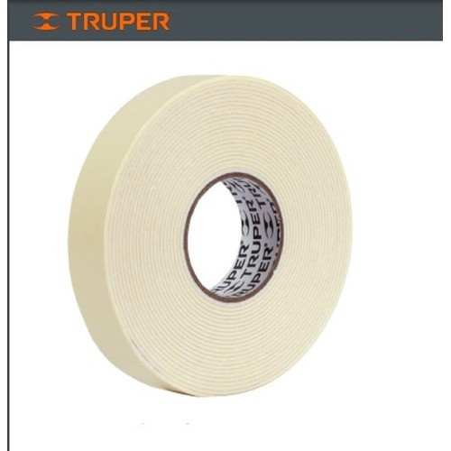 Cinta Doble Faz Truper 19mm X 5m