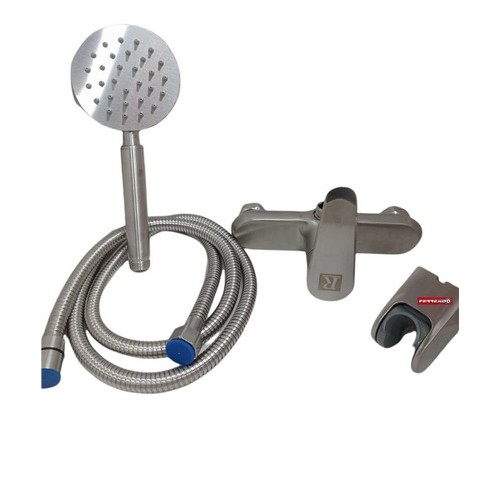 Monocomando Ducha Satinada S/transf Rimontti