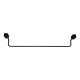 Kit Juego Accesorios Baño Negro Aluminio 5 Pzs