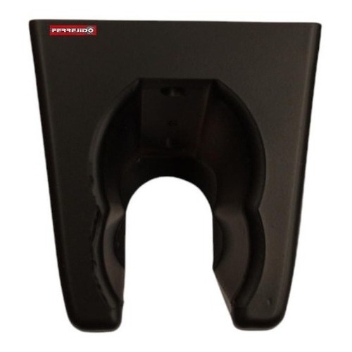 Soporte De Ducha Negro Fijo Plástico Rimontti
