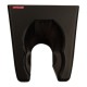 Soporte De Ducha Negro Fijo Plástico Rimontti