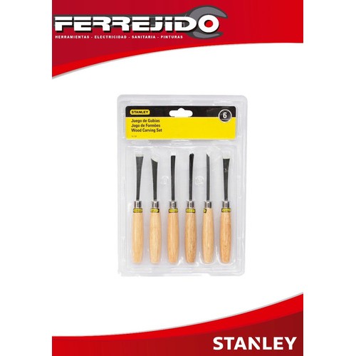 Juego 6 Gubias 6.1/2 Stanley