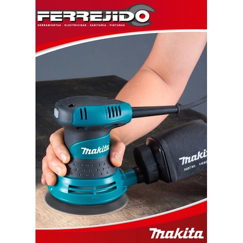 Lijadora Roto-orbital 300w Makita 125mm B05030- Ferrejido