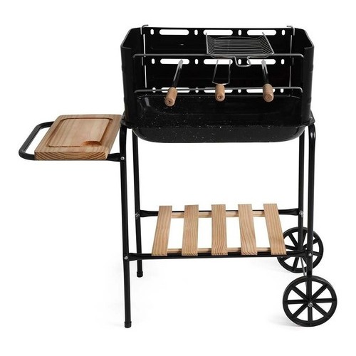 Parrillero A Carbón California Mor Móvil Y Acces