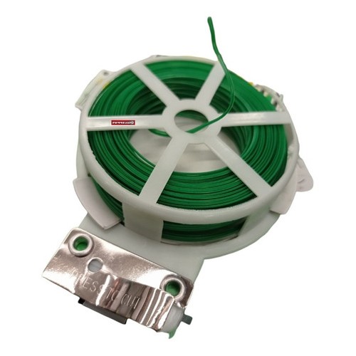 Alambre Para Jardinería Forrado Verde 30 Mts