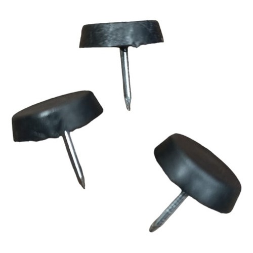 Base Con Clavo Regaton Negro 50 Unidades