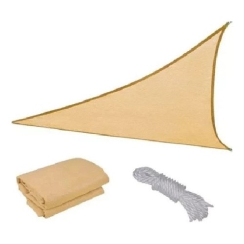 Malla Sombra Vela Toldo 3,6 X 3,6mts Jardin