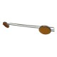 Toallero Doble De Pared 45 Cm Cromado Adhesivo