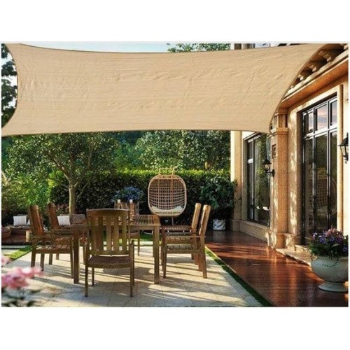 Malla Vela Rectangular Toldo 3 X 5mts Jardin