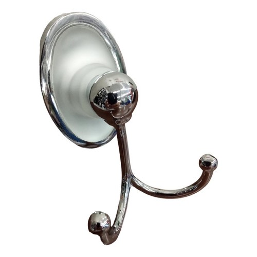 Percha Doble Vidrio Esmerilado Rimontti