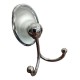 Percha Doble Vidrio Esmerilado Rimontti