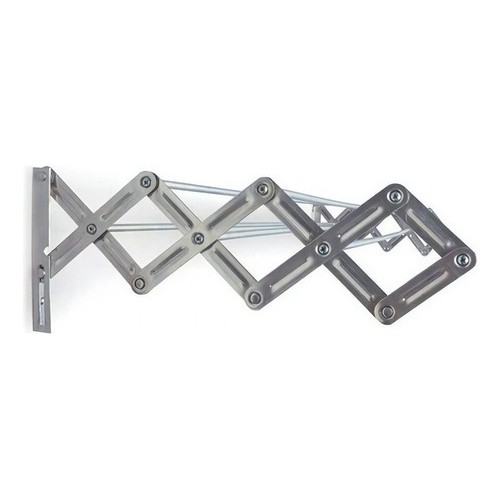 TENDEDERO PLEGABLE PARA PARED 80CM ALUMINIO MOR