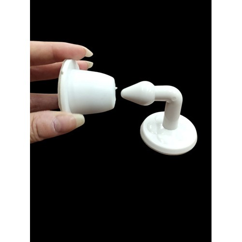 Tope De Puerta Para Piso 90° Adhesivo