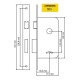 Cerradura Elisil 603 G03 Frente Hierro