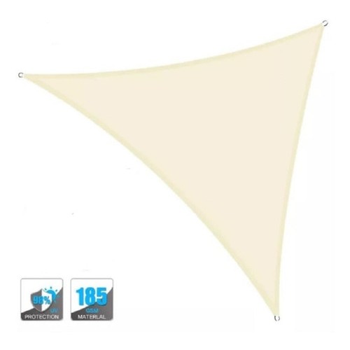Toldo Vela Impermeable Triangular 5x5x5