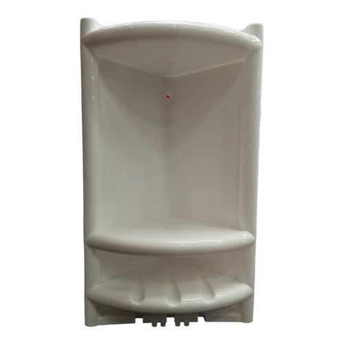 Esquinero De Baño Doble Porta Shampoo Durin