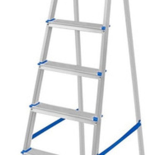 Escalera Aluminio 6 Escalones 88cmx46cmx1,78m Mor- Ferrejido