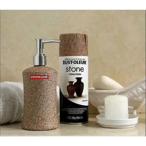 Aerosol Rust Oleum Acabado Piedra 340 Grs