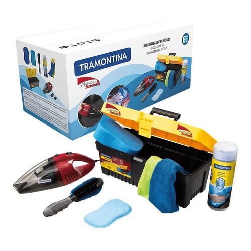 Kit Aspiradora P/auto Limpieza Tramontina