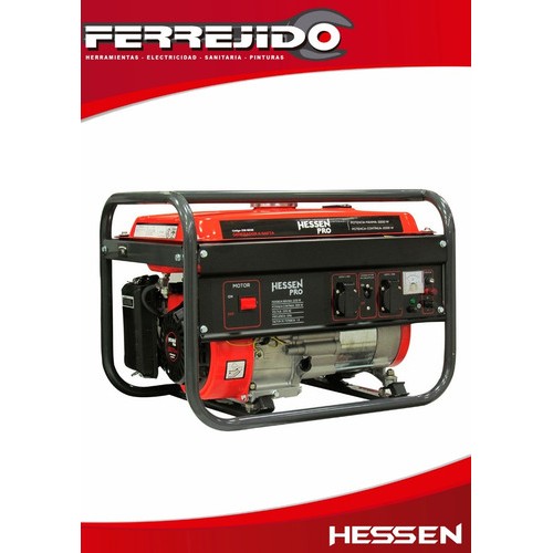 Generador Monofásico 2200w Hessen 016-6636