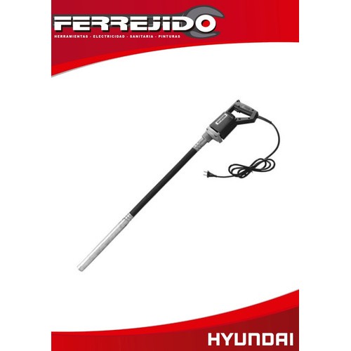 Vibrador Concreto Eléctrico 0,58kw Hyundai Hyev2- Ferrejido