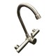 Monocomando Cocina Pared Rimontti Satinado 20cm