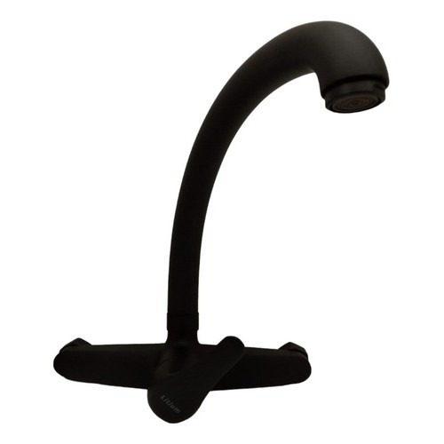 Monocomando Cocina Pared Negro 5 Gtia