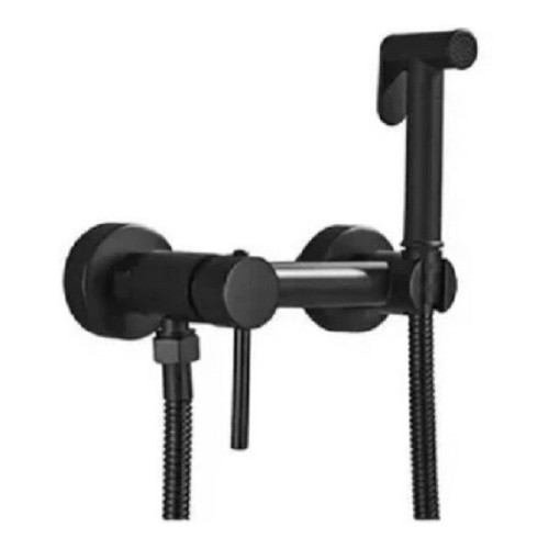 Ducha Higiénica Bidet Negro Mate