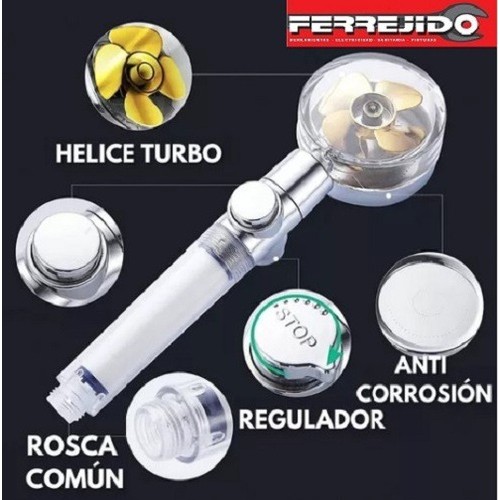 Ducha Turbo Teléfono Masajes