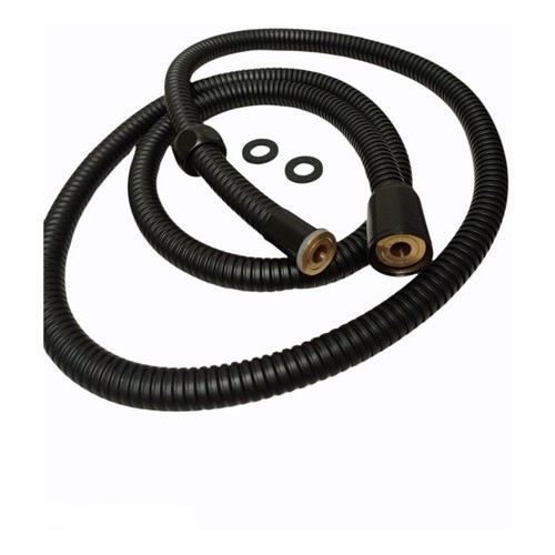 Manguera Flexible Para Monocomando Negro Rimontti -ferrejido