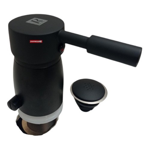 Monocomando Bidet C/transferencia Negro Palito