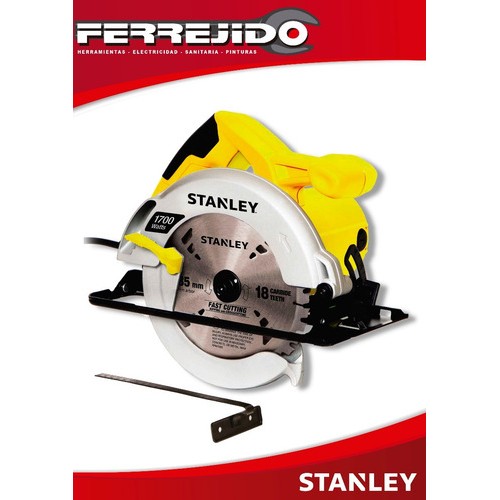 Sierra Circular 1700w 185mm Stanley- Ferrejido