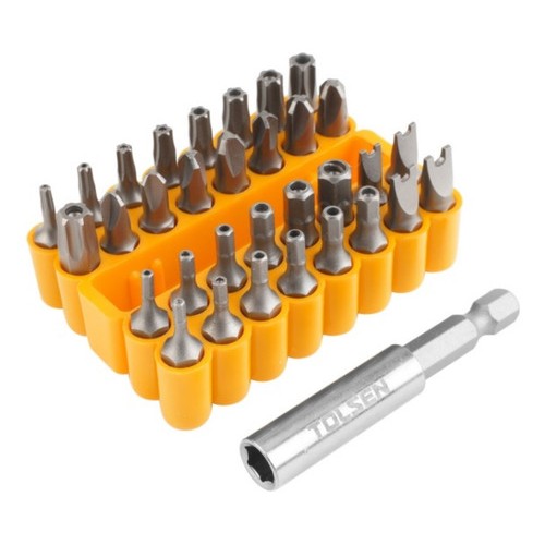 Juego Puntas P/atornillador Tolsen 33pzs