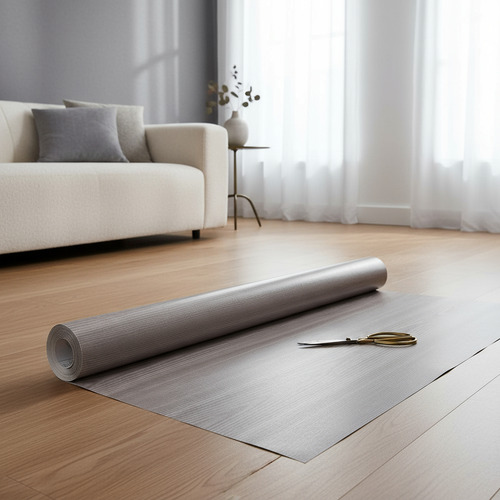 Papel Contact Adhesivo Pvc Marrón Rollo 10 Mt