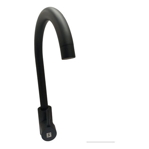 Monocomando Cocina Mesada Negro Rimontti