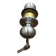 Pomo Puerta C/llave Acero Inox Redondo