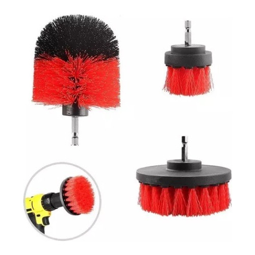 Cepillo Para Taladro Limpieza
