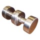 Pestillo Manija Redonda Ac. Inox.