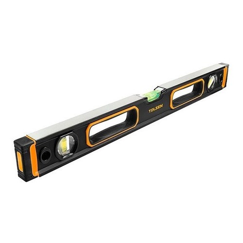 Nivel Aluminio 60cm Tolsen Magnetico Industrial 35112