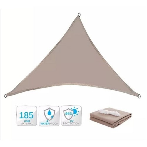 Toldo Vela Impermeable Triangular 5x5x5