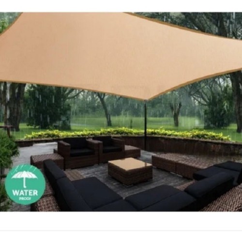 Toldo Vela Impermeable Cuadrado 5x5