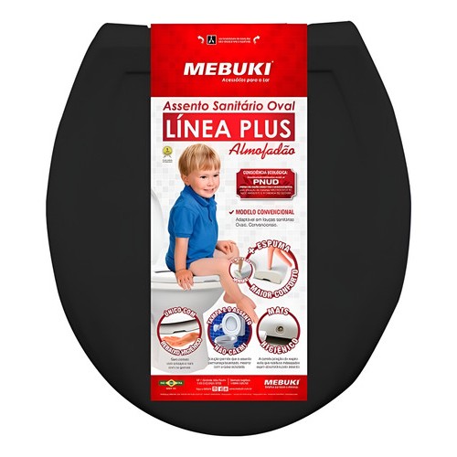 Asiento Tapa De Inodoro Acolchonado