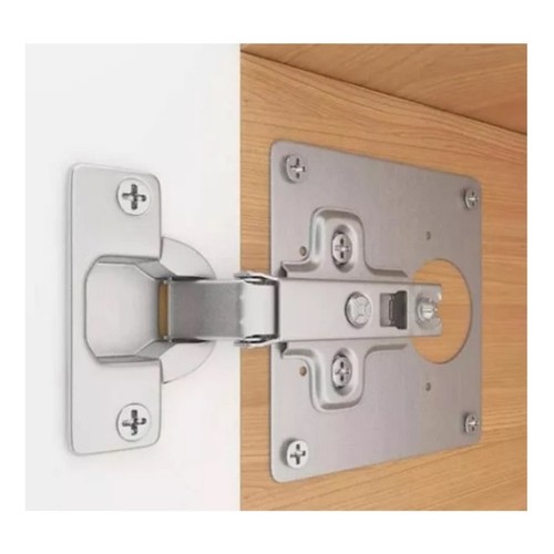 Kit De 2 Placas Para Reparación Bisagras