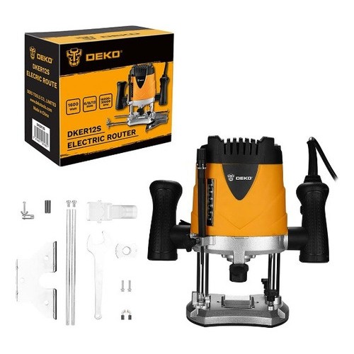 FRESADORA ROUTER TROMPO 1200W 6/8/12MM DEKO